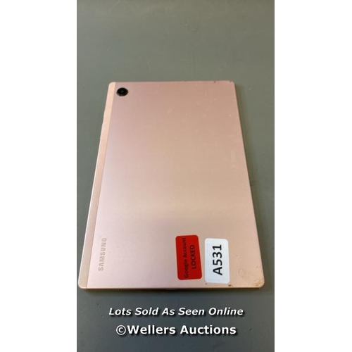 9593 - SAMSUNG GALAXY TAB A8 10.5'' (2021) / WI-FI / SM-X200 / SN: R9YT50NTBJJ / GOOGLE ACCOUNT LOCKED / PO... 