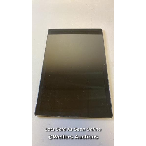 9602 - SAMSUNG GALAXY TAB A8 ,SN: R9PT20JQMGJ / GOOGLE ACCOUNT LOCKED / POWERS UP & RESTORED TO FACTORY DEF... 