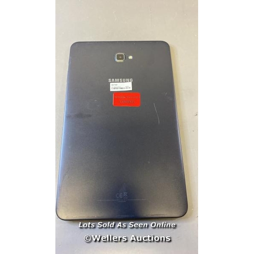 9603 - SAMSUNG GALAXY TAB A 10.1'' (2016) / WI-FI / SM-T580 / SN: R52JB1PNBGM / GOOGLE ACCOUNT LOCKED / POW... 