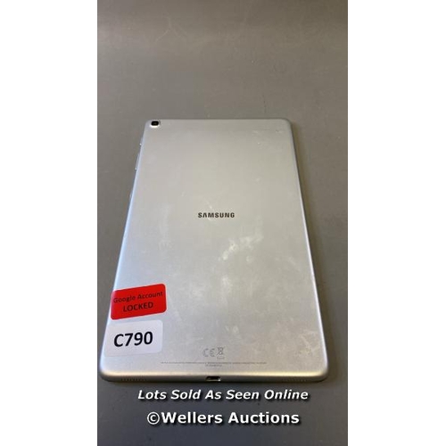 9618 - SAMSUNG GALAXY TAB A 10.1'' (2019) / WI-FI / SM-T510 / SN: R52MB03372A / GOOGLE ACCOUNT LOCKED / POW... 