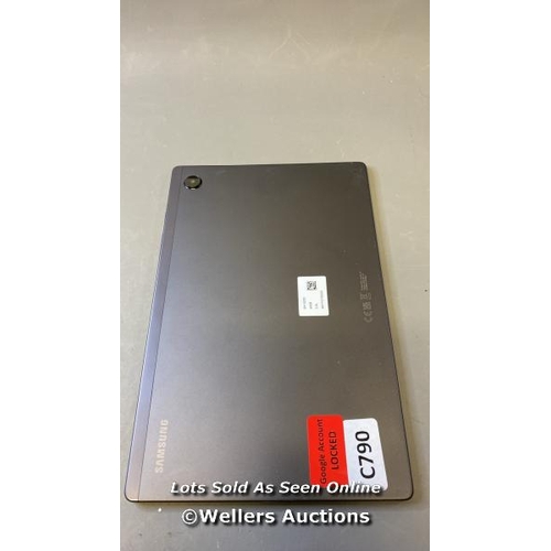 9624 - SAMSUNG GALAXY TAB A8 10.5'' (2021) / WI-FI / SM-X200 / SN: R9YT1070DGD / GOOGLE ACCOUNT LOCKED / PO... 