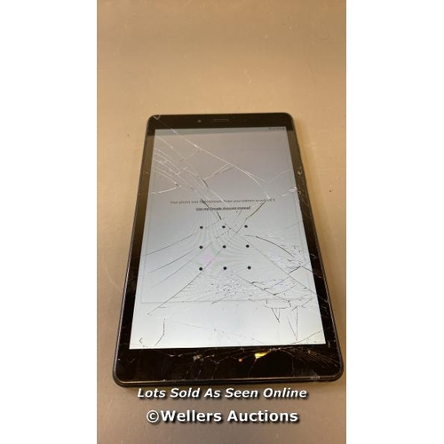 9626 - SAMSUNG GALAXY TAB A 8.0'' (2019) / WI-FI / 4G / SM-T295 / GOOGLE ACCOUNT LOCKED / POWERS UP & RESTO... 