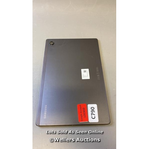 9628 - SAMSUNG GALAXY TAB A8 10.5'' (2021) / WI-FI / 4G / SM-X205 / IMEI: 350858550354630 / GOOGLE ACCOUNT ... 