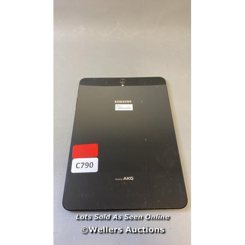 9634 - SAMSUNG GALAXY TAB S3 9.7'' (2017) / WI-FI / SM-T820 / SN: R52KA28VS5K / GOOGLE ACCOUNT LOCKED / POW... 