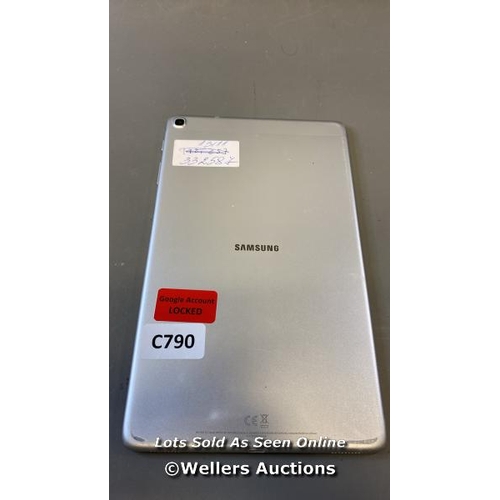 9653 - SAMSUNG GALAXY TAB A 10.1'' (2019) / WI-FI / SM-T510 / SN: R52N90WKDNR / GOOGLE ACCOUNT LOCKED / POW... 