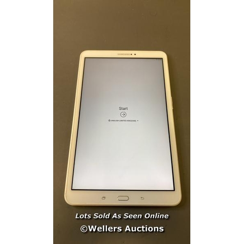 9654 - SAMSUNG GALAXY TAB A 10.1'' (2016) / WI-FI / SM-T580 / SN: R52HC0C6QCV / GOOGLE ACCOUNT LOCKED / POW... 