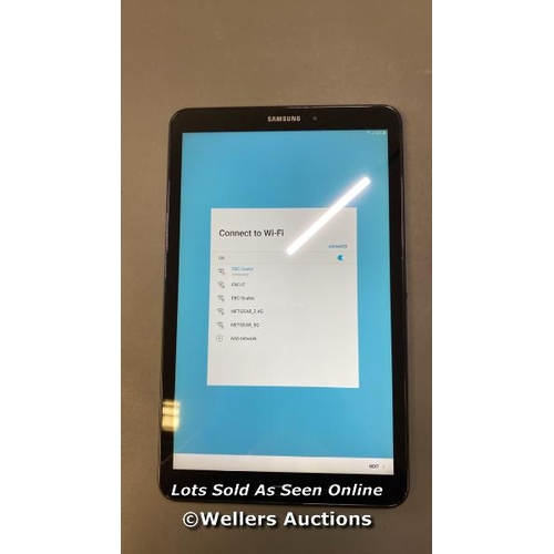 9663 - SAMSUNG GALAXY TAB A 10.1'' (2016) / WI-FI / 4G / SM-T585 / SN: R52K2306VW9V / GOOGLE ACCOUNT LOCKED... 