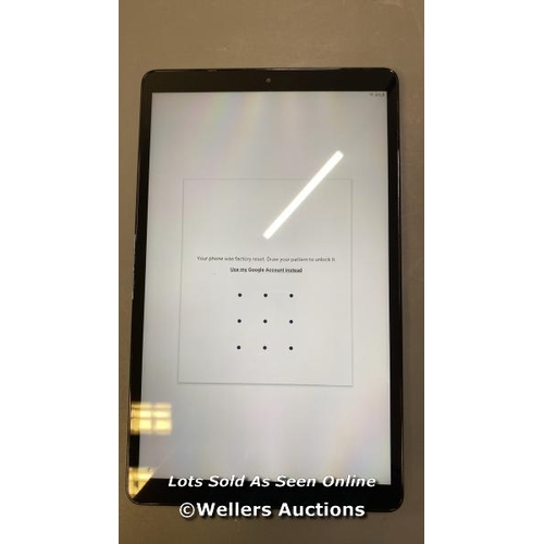 9666 - SAMSUNG GALAXY TAB A 10.1'' (2019) / WI-FI / SM-T510 / SN: R52N1023N9A / GOOGLE ACCOUNT LOCKED / POW... 