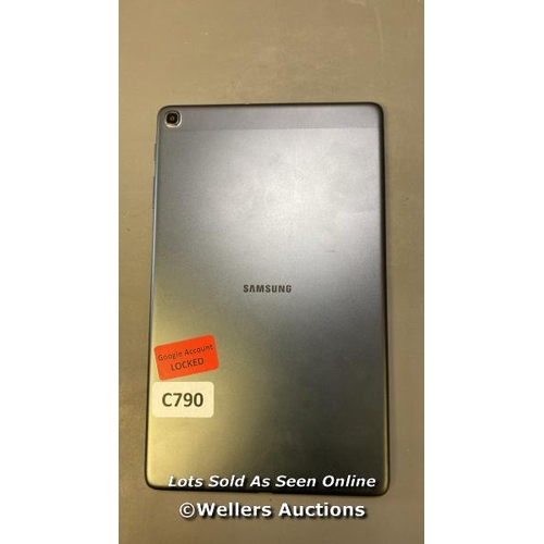 9675 - SAMSUNG GALAXY TAB A 10.1'' (2019) / WI-FI / 4G / SM-T515 / SN: R52N405J4YR / GOOGLE ACCOUNT LOCKED ... 