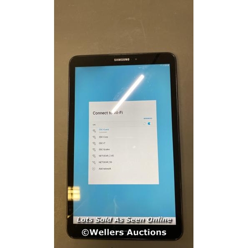 9676 - SAMSUNG GALAXY TAB A 10.1'' (2016) / WI-FI / 4G / SM-T585 / GOOGLE ACCOUNT LOCKED / POWERS UP & REST... 