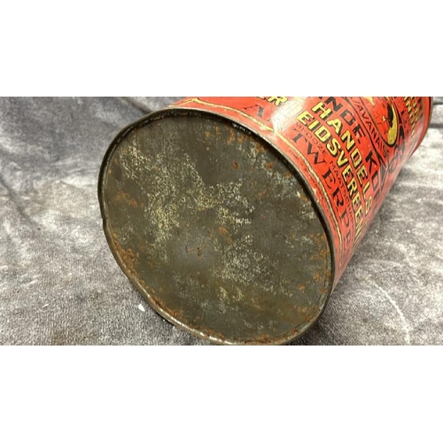 28 - LARGE VINTAGE COFFEE TIN 