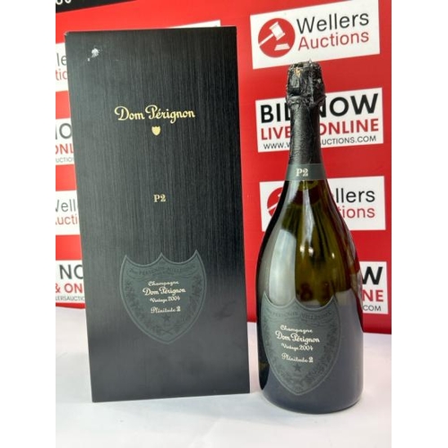 331 - DOM PERIGNON PLENITUDE 2 P2 VINTAGE 2004 - GIFT BOX / RRP �398.00 / APPEARS NEW SOME MINOR DAMAGE TO... 