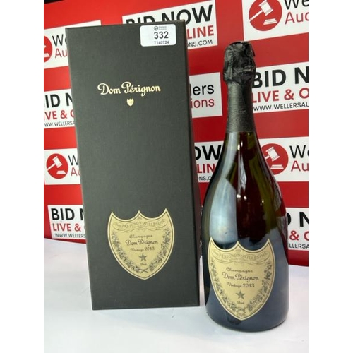 332 - DOM PERIGNON VINTAGE 2013 IN GIFT BOX / RRP �225 / H71