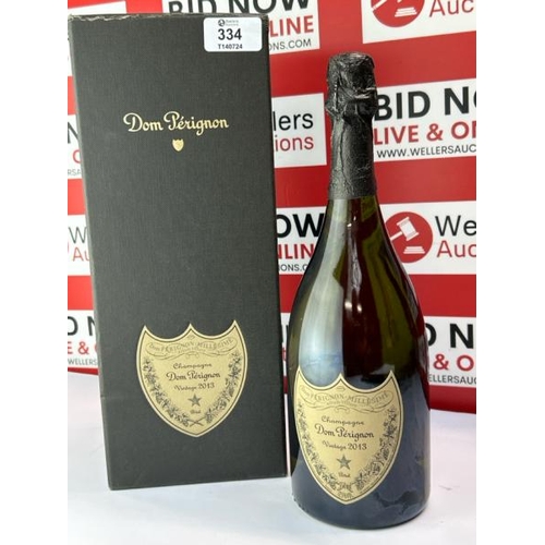 334 - DOM PERIGNON VINTAGE 2013 IN GIFT BOX / RRP �225 / H71