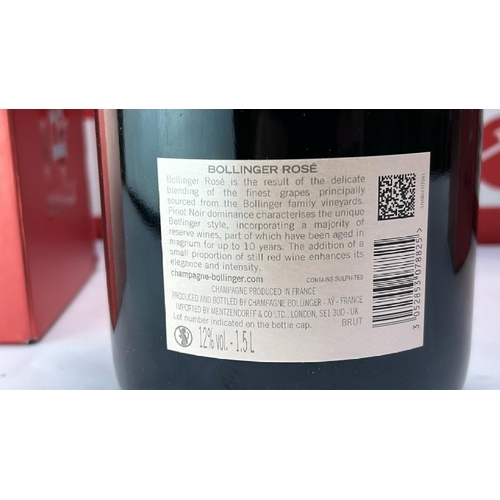 339 - BOLLINGER ROSE NV MAGNUM (1.5 LTR) IN GIFT BOX / APPEARS NEW / RRP �147.00 / H71