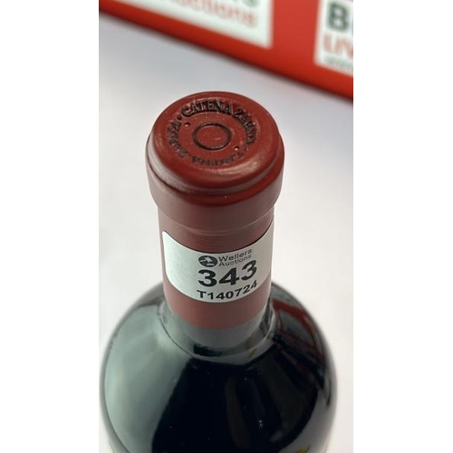 343 - CATENA ZAPATA ADRIANNA VINEYARD RIVER STONES MALBEC / RRP �160.00 / NEW SEE IMAGES  / H72