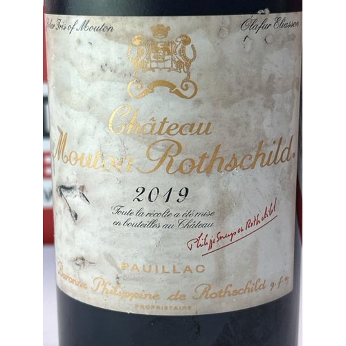 345 - 2019 CH�TEAU MOUTON ROTHSCHILD, PAUILLAC, BORDEAUX / RRP �2750.00 / NEW SEE IMAGES  / H72