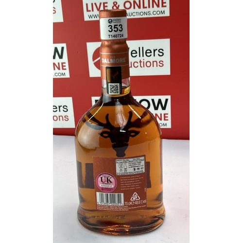 353 - DALMORE 16 YEAR OLD LUMINARY 2024 48.6% 70CL / RRP �274.95 / NEW SEE IMAGES / H72