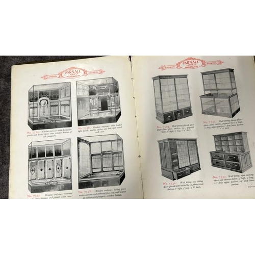 37 - X7 VINTAGE REFERENCE BOOKS SUBJECTS INCLUDE GOTHIC  ARCHITECTURE, WROUGHT IRONWORK AND SHOP FITTINGS... 