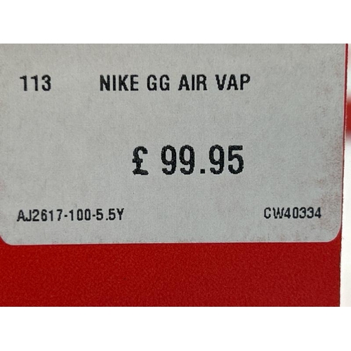 43 - YOUTH NIKE AIR VAPORMAX 2019 GS LOW TRAINERS TRAINERS UK5/US5.5Y / E69