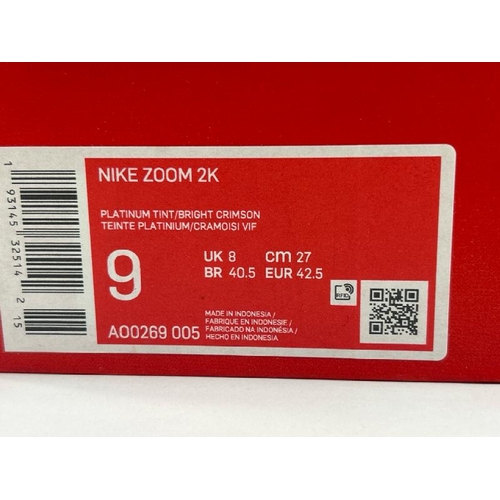 45 - GENTS NEW NIKE ZOOM 2K TRAINERS UK8 / E69