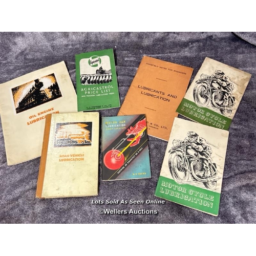 24 - Motoring interest - vintage books relating to Wakefield & Co Castrol Oil (7) / AN3