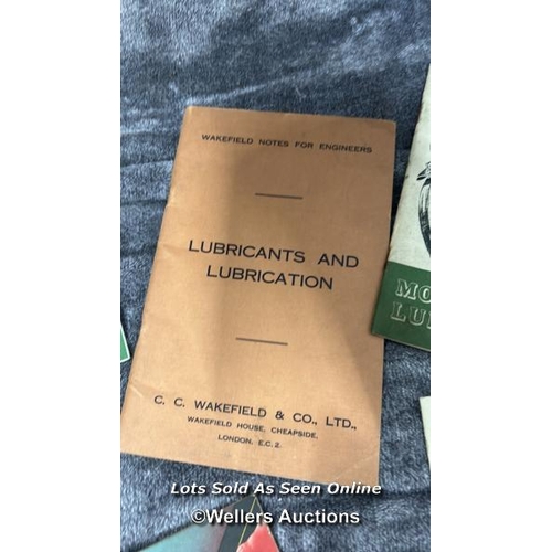 24 - Motoring interest - vintage books relating to Wakefield & Co Castrol Oil (7) / AN3