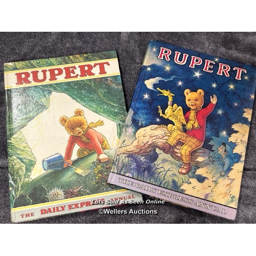 26 - Two Rupert the Bear Daily Express annuals from 1971 and 1979 / AN3