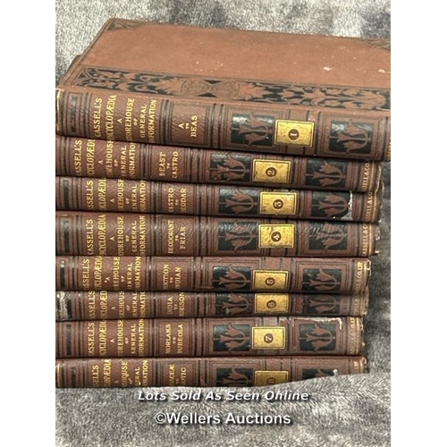 28 - Cassell's Encyclopaedia second edition volumes 1-8 and The Book of Knowledge by The Waverley Book Co... 