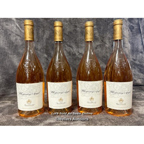 58 - Four bottles of Whispering Angel Cotes de Provence Rose 2022, 750ml, 13 % vol / AN8