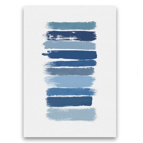 2862 - 17 STORIES 'OMBRE BLUE' BY ORARA - GRAPHIC ART PRINT ON PAPER / FORMAT: PAPER, SIZE: 42CM H X 29.7CM... 