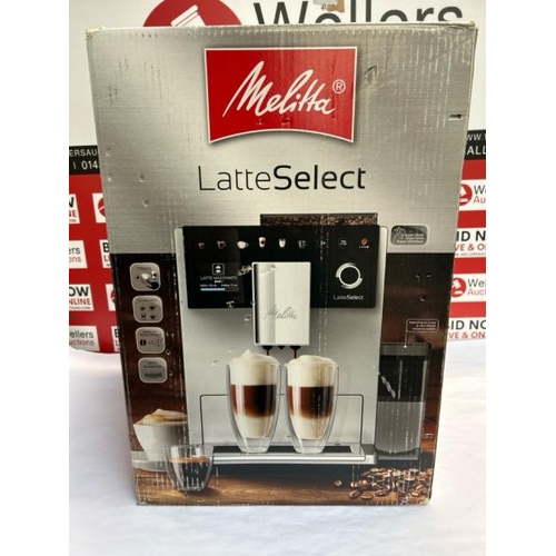 362 - MELITTA CI LATTE SELECT SLVR B2C COFFEE MACHINE / RRP: �1,050 / NEW, OPENED BOX  / H73