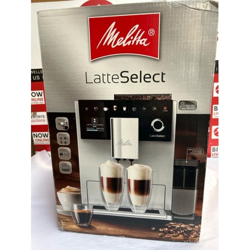 362 - MELITTA CI LATTE SELECT SLVR B2C COFFEE MACHINE / RRP: �1,050 / NEW, OPENED BOX  / H73