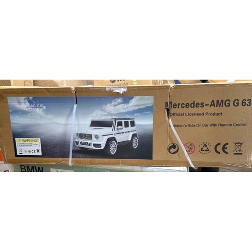 368 - CARZ 4 KIDZ MERCEDES 24V G63 XL MATTE BLACK 1 / RRP: �479 / NEW AND SEALED, MINOR BOX DAMAGE  / MA