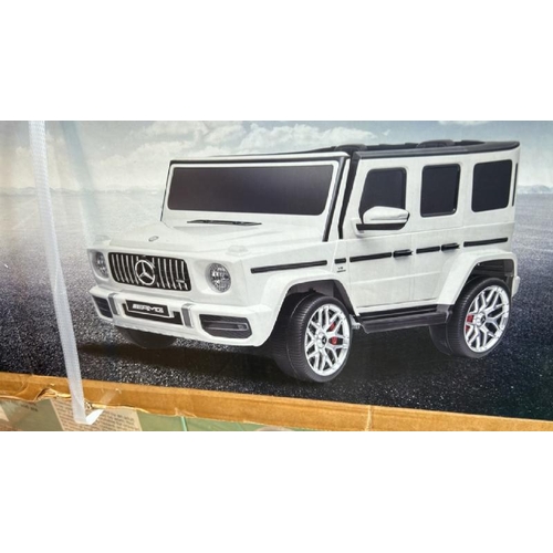 368 - CARZ 4 KIDZ MERCEDES 24V G63 XL MATTE BLACK 1 / RRP: �479 / NEW AND SEALED, MINOR BOX DAMAGE  / MA