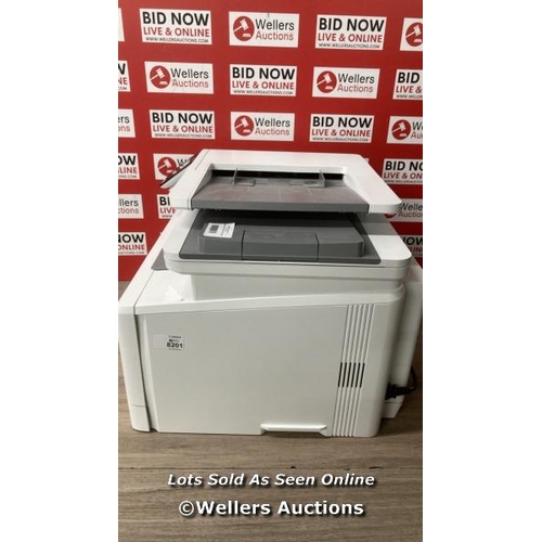 2828 - HP M283FDW COLOUR LASERJET PRO PRINTER / POWERS UP / MINIMAL SIGNS OF USE / SEE IMAGES