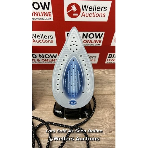 2829 - TEFAL ULTIMATE PURE STEAM IRON  - FV9830G0 / POWERS UP / MINIMAL SIGNS OF USE