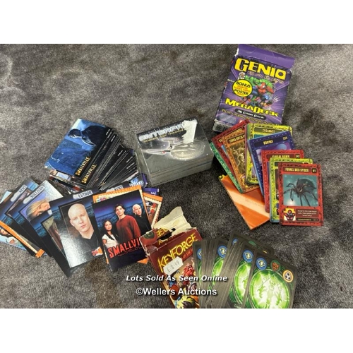 78 - Collectors cards including Star Trek, Smallville, Marvel and Keyforge / AN11