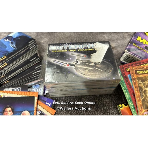 78 - Collectors cards including Star Trek, Smallville, Marvel and Keyforge / AN11