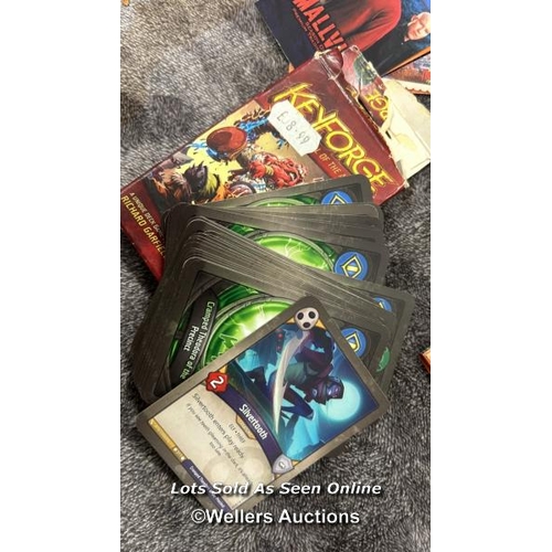 78 - Collectors cards including Star Trek, Smallville, Marvel and Keyforge / AN11