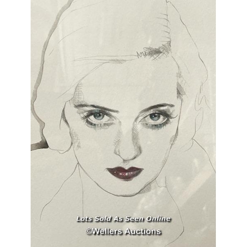 84 - Laura Tinald - A fine art print of Betty Davis entitled 