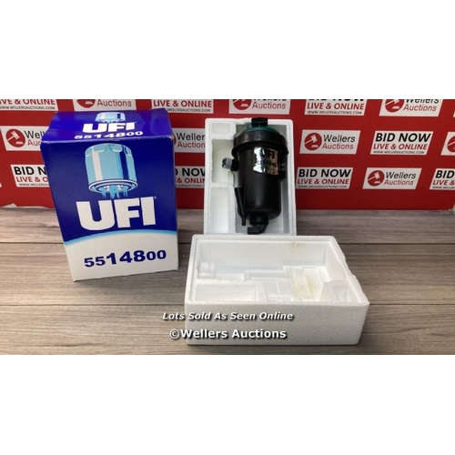 2034 - UFI FILTERS, FUEL FILTER 55.148.00, REPLACEMENT FUEL FILTER, SUITABLE FOR CARS, APPLICABLE TO VARIOU... 