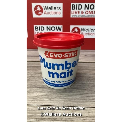 2060 - EVO-STIK PLUMBER'S MAIT, NON-SETTING PUTTY FOR SANITARY JOINTS, WATERPROOF, 750G / APPEARS NEW / G36