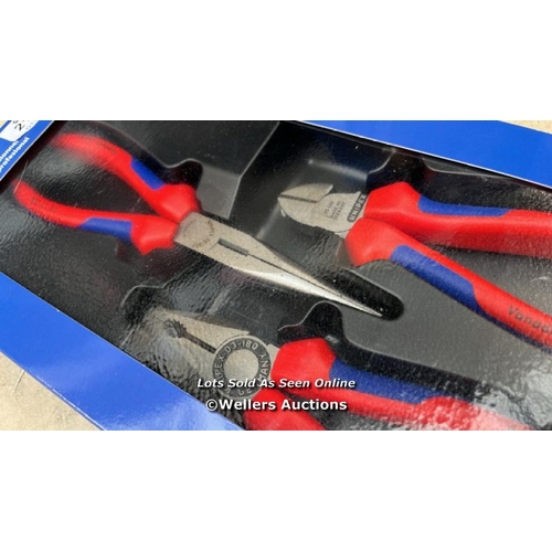 2119 - KNIPEX ASSEMBLY SET (SELF-SERVICE CARD/BLISTER) 00 20 11 / MINIMAL SIGNS OF USE / G43