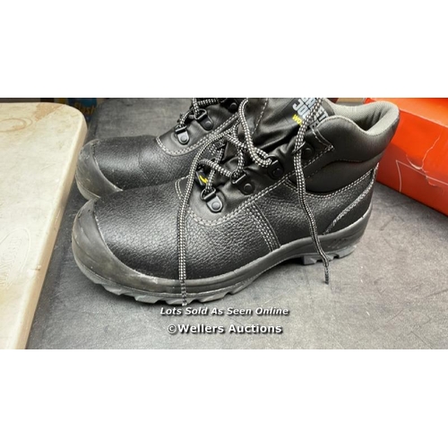 2136 - SAFETY JOGGER SAFETY BOOT - BESTBOY - STEEL TOE CAP S3/S1P WORK SHOE FOR MEN OR WOMEN, ANTI SLIP PUN... 