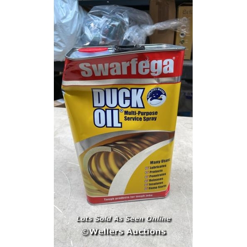 2165 - SWARFEGA DUCK OIL MULTI PURPOSE SERVICE SPRAY 5LTR / G67