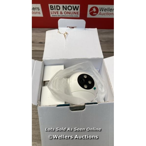 2215 - GNCC SECURITY CAMERA OUTDOOR, CAMERAS HOUSE SECURITY, CCTV CAMERA, 2K, 360° AUTO TRACKING, COLOR NIG... 