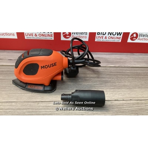 2246 - BLACK+DECKER 55W MOUSE DETAIL SANDER / G75