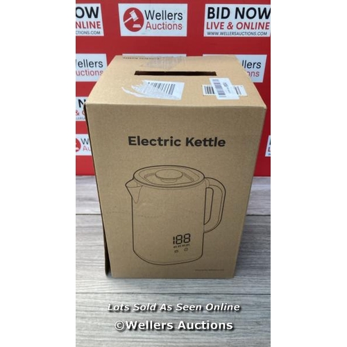 2263 - OMISOON ELECTRIC KETTLE STAINLESS STEEL 1.7L, KETTLES ELECTRIC WITH 4 TEMPERATURE SETTINGS, 1500W RA... 