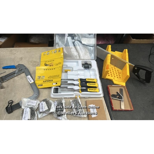 2273 - SELECTION OF TOOLS INCL. STANLEY / SEE IMAGES / G69